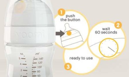 Self Heating Baby Bottle