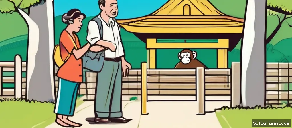 Americans Go Bananas, Literally Monkey Around in Japan