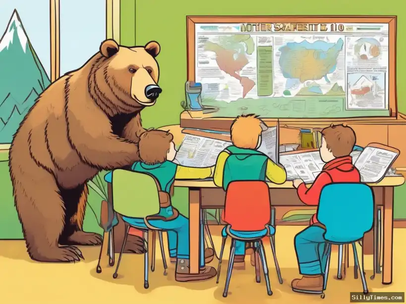 Mama Bear Gives Yellowstone Hikers Crash Course in Nature