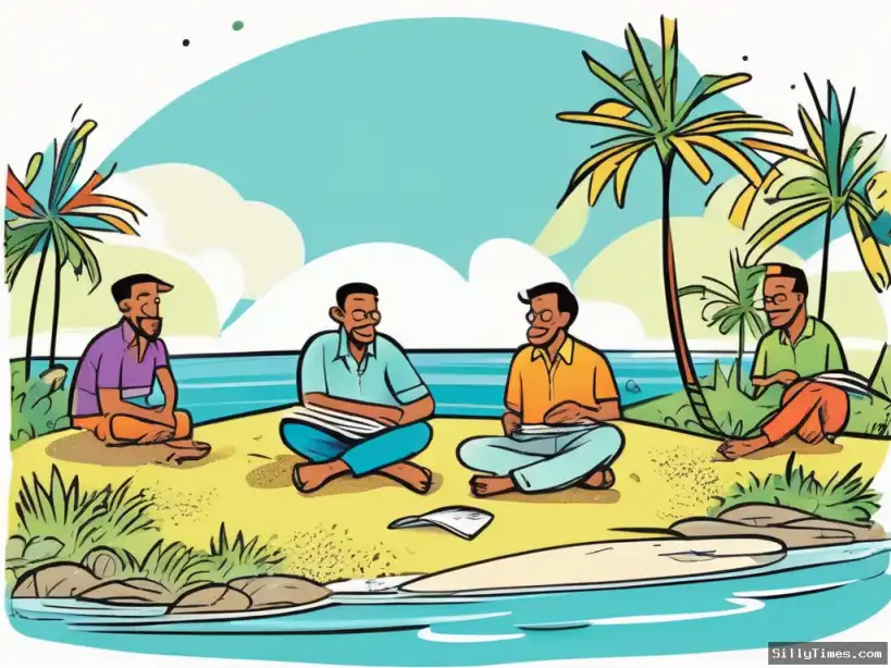 3 men were left on an island