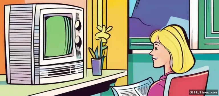 Blond looking for a TV