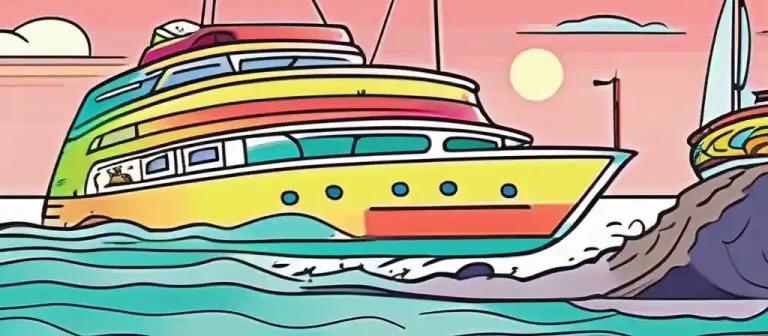 Two old men meet on a cruise