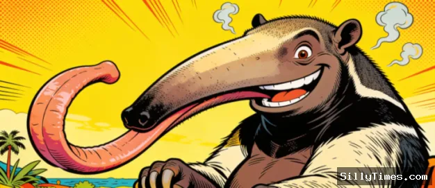 Anteater's Tongue Is Basically Nature's Tiny Fan