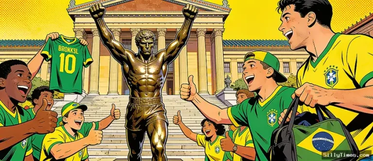 Brazil Fans Respect Rocky, Won't Make Him Wear Jerseys