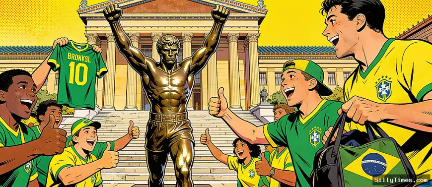 Brazil Fans Respect Rocky, Won't Make Him Wear Jerseys