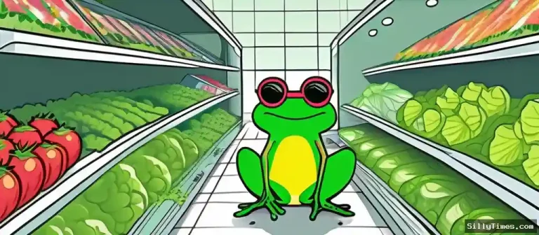 Frog Found Living Its Best Life in Salad Bag