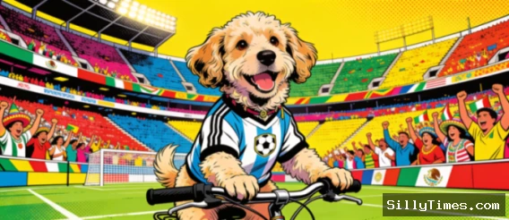Good Boy on Wheels: Rescue Pup Crashes World Cup