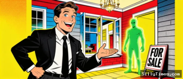 House For Sale: Green Morphsuit Man Included