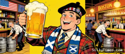 Scots Drink Boston Dry, Declare Moral Victory