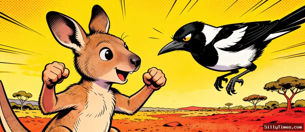 Joey vs. Magpie: Australia's Tiniest Boxing Match