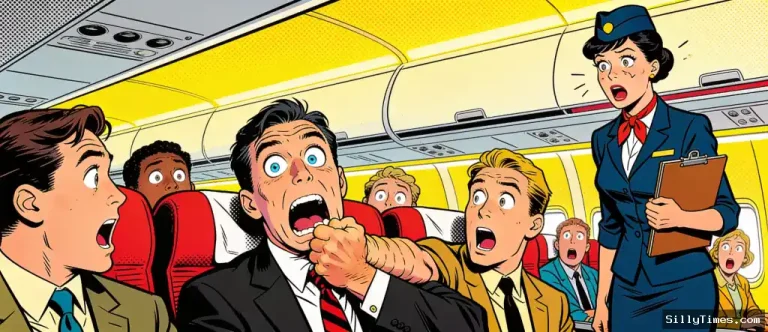 Passenger Skips Peanuts, Chomps Seatmate Instead