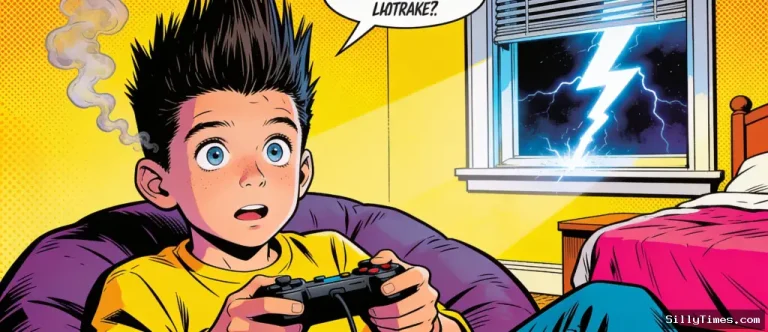 Teen's Gaming Session Gets Unexpected DLC: Lightning