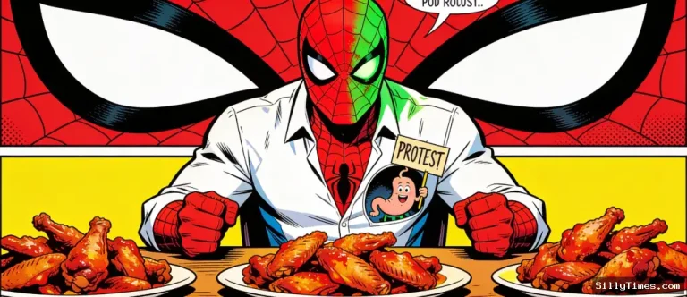 Spider-Man Meets His Match: Hot Sauce