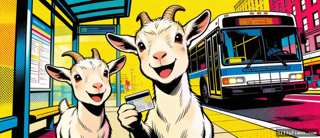 Goats Board Portland Bus, Skip Fare Like True Locals